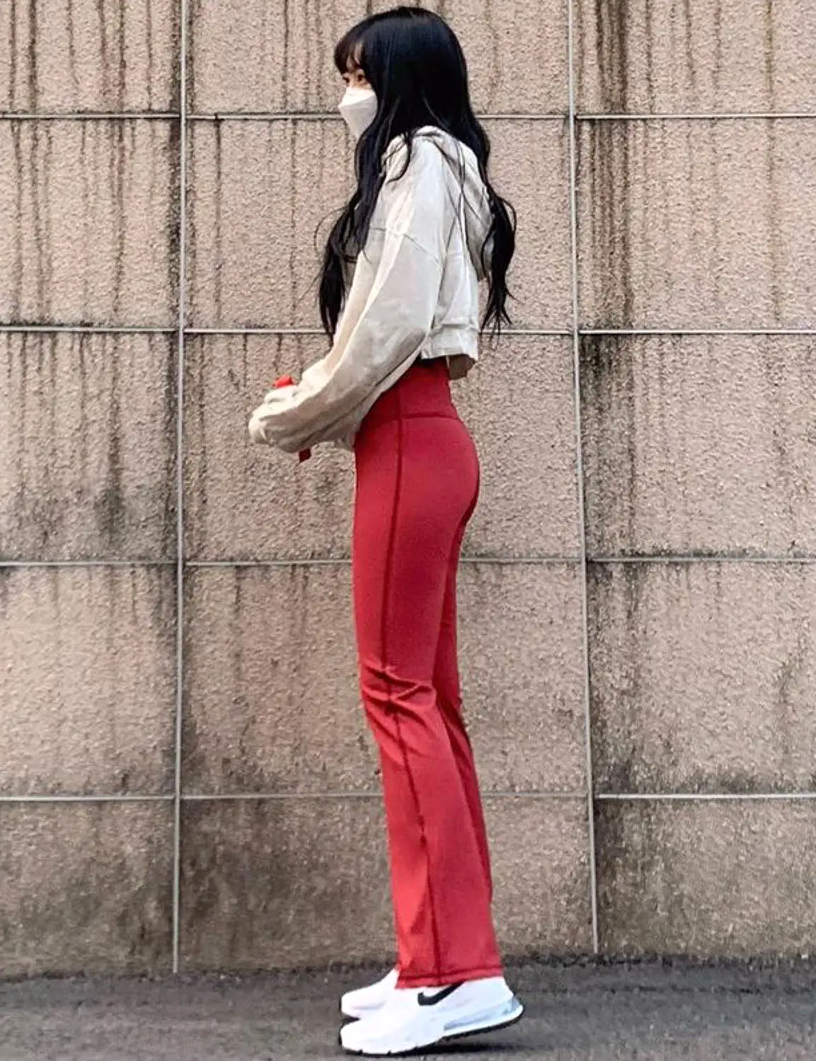 29 31 33 35 37 High Waist Bootcut Leggings Scarlet ins_yogastudio