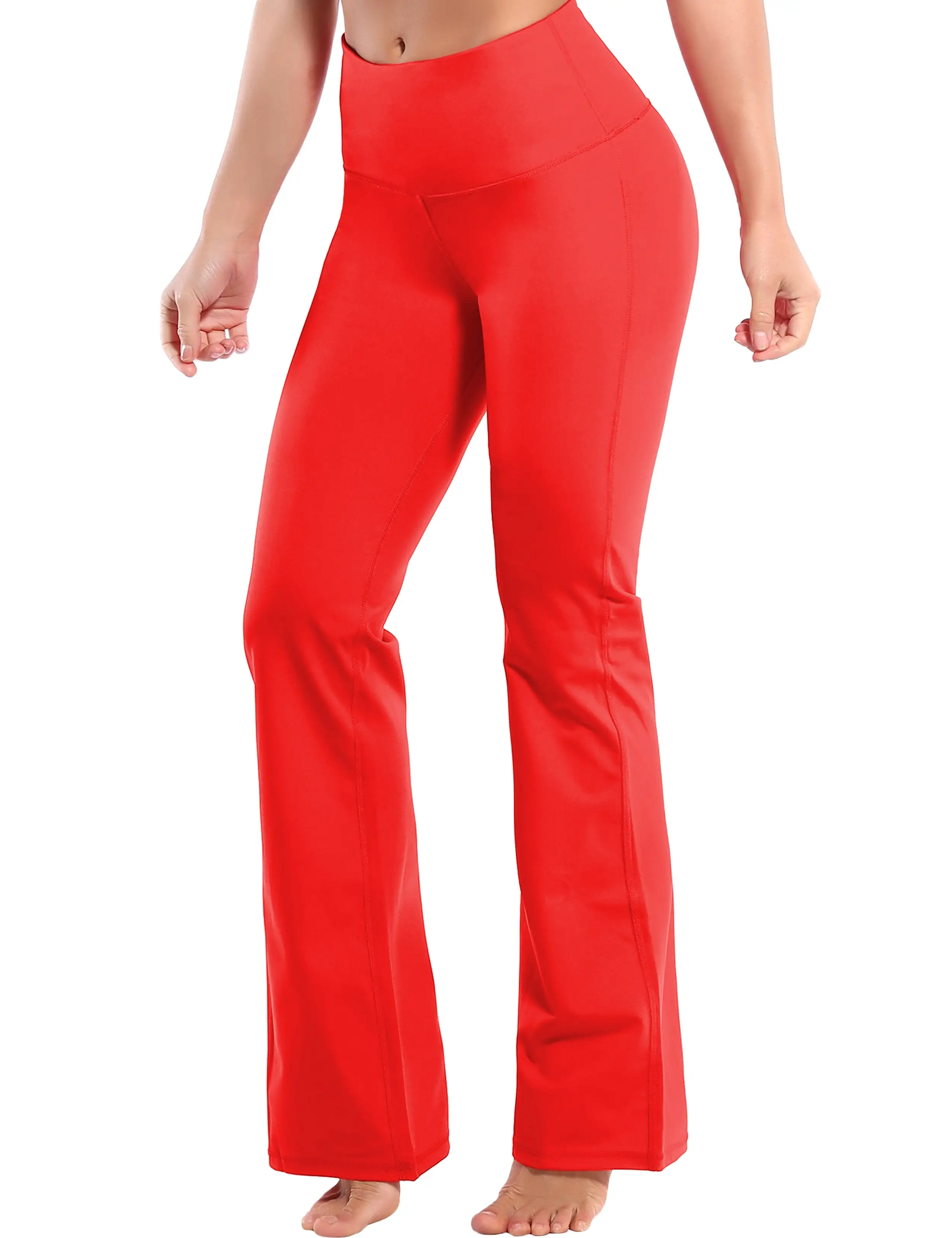 29 31 33 35 37 High Waist Bootcut Leggings Scarlet ins_yogastudio