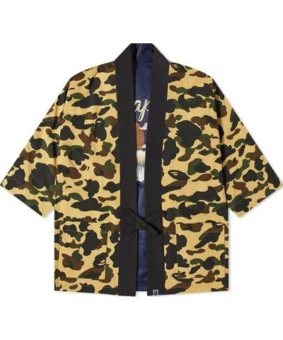 A Bathing Ape Men's 1st Camo Craftan Jacket