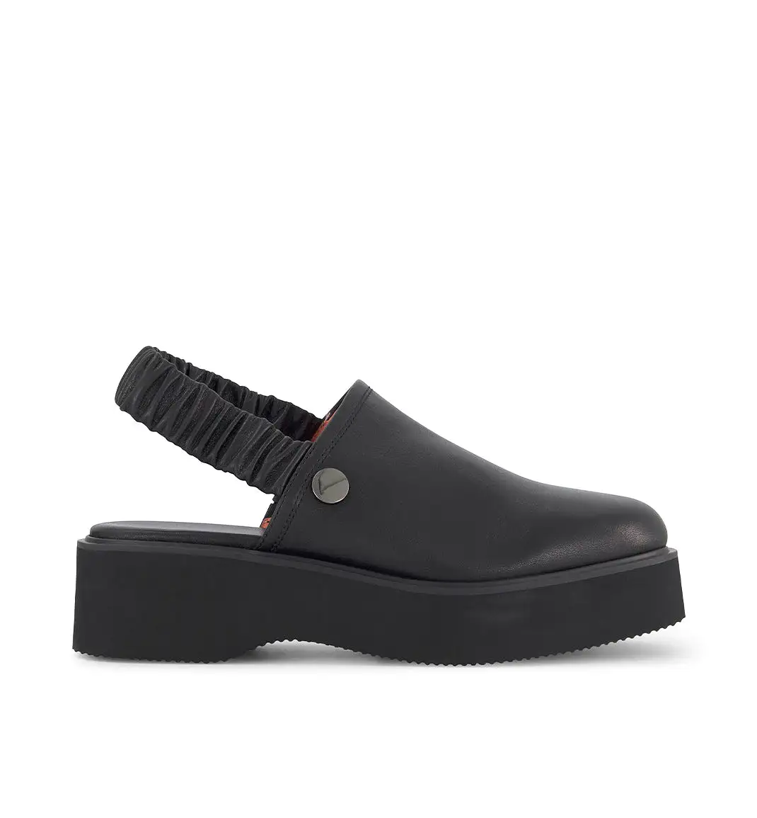 Aggy Slip On Mule | Black