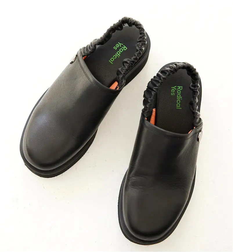 Aggy Slip On Mule | Black