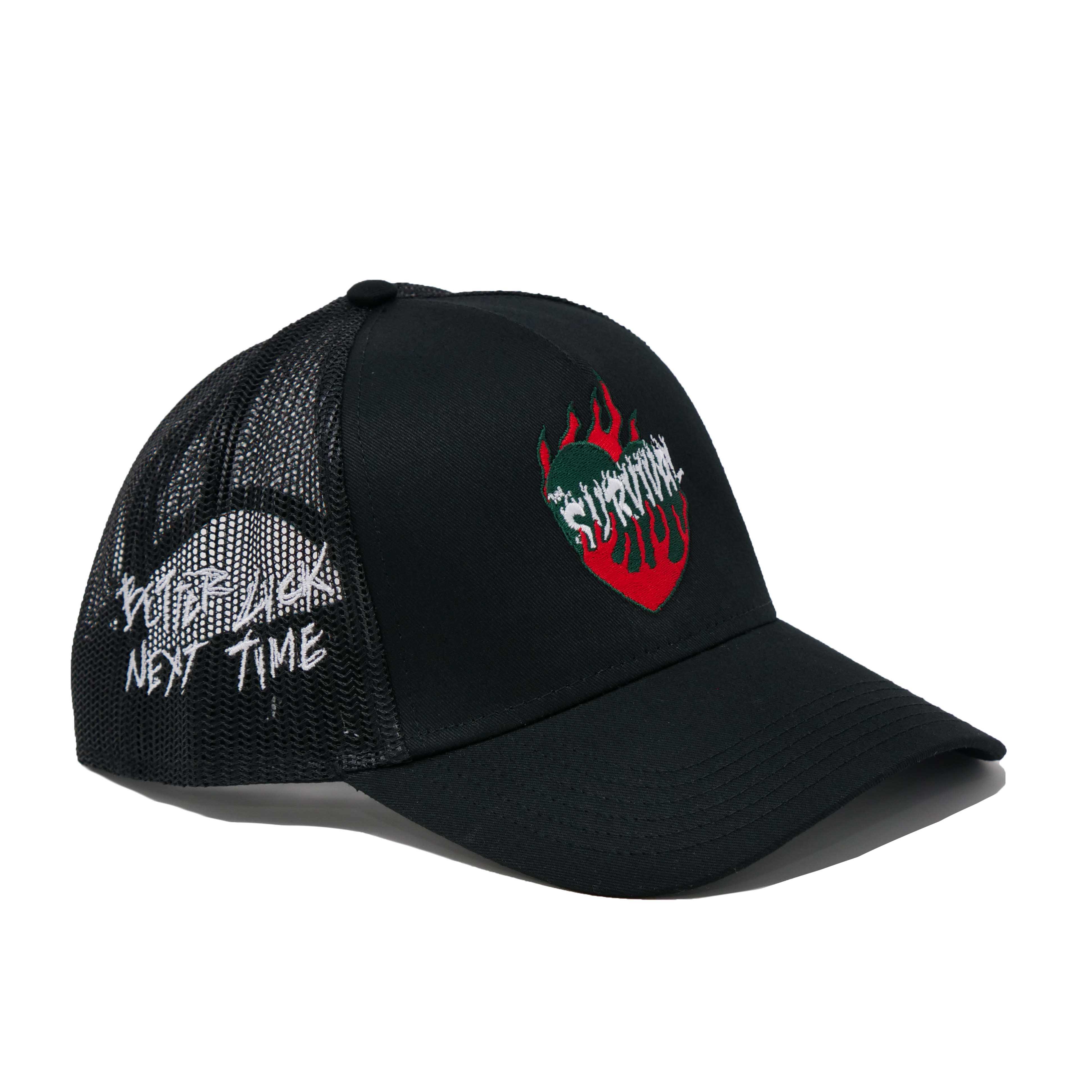 BETTER DAYS TRUCKER HAT BLACK