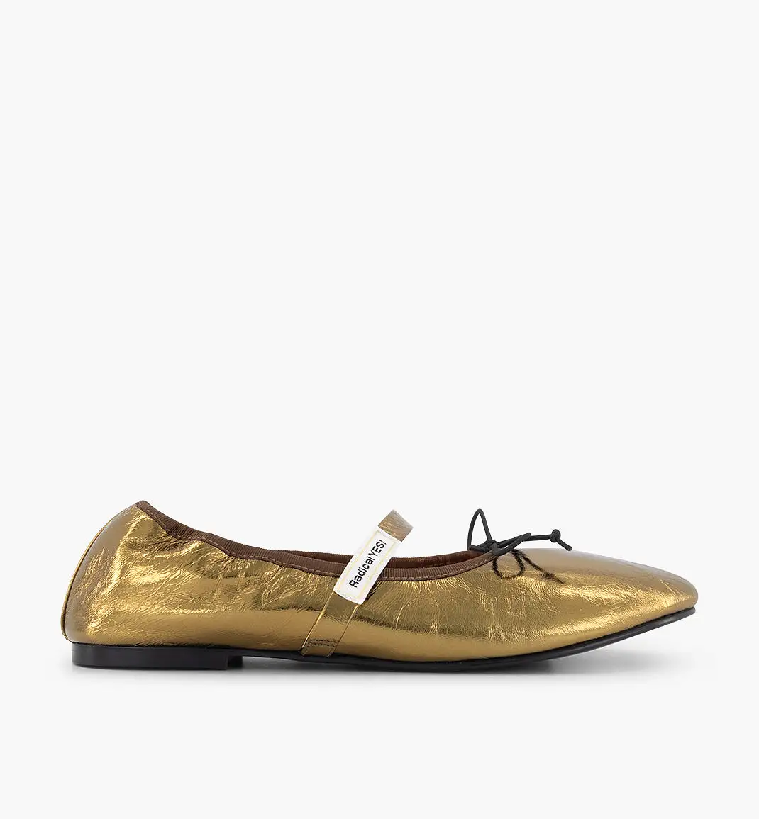 Blessed 2.0 Leather Ballet Flat | Bronze Crush