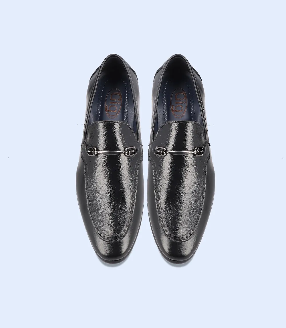 BM4142-BLACK-Men Formal Slip-on's