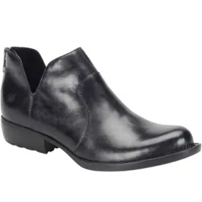 Born Kerri Bootie Black Full Grain (Women's)