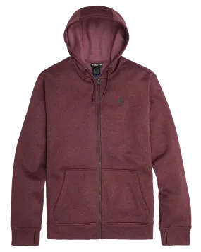 Burton Men's Burton Oak Full-Zip Hoodie - Almandine Heather