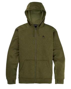 Burton Men's Burton Oak Full-Zip Hoodie - Martini Olive Heather