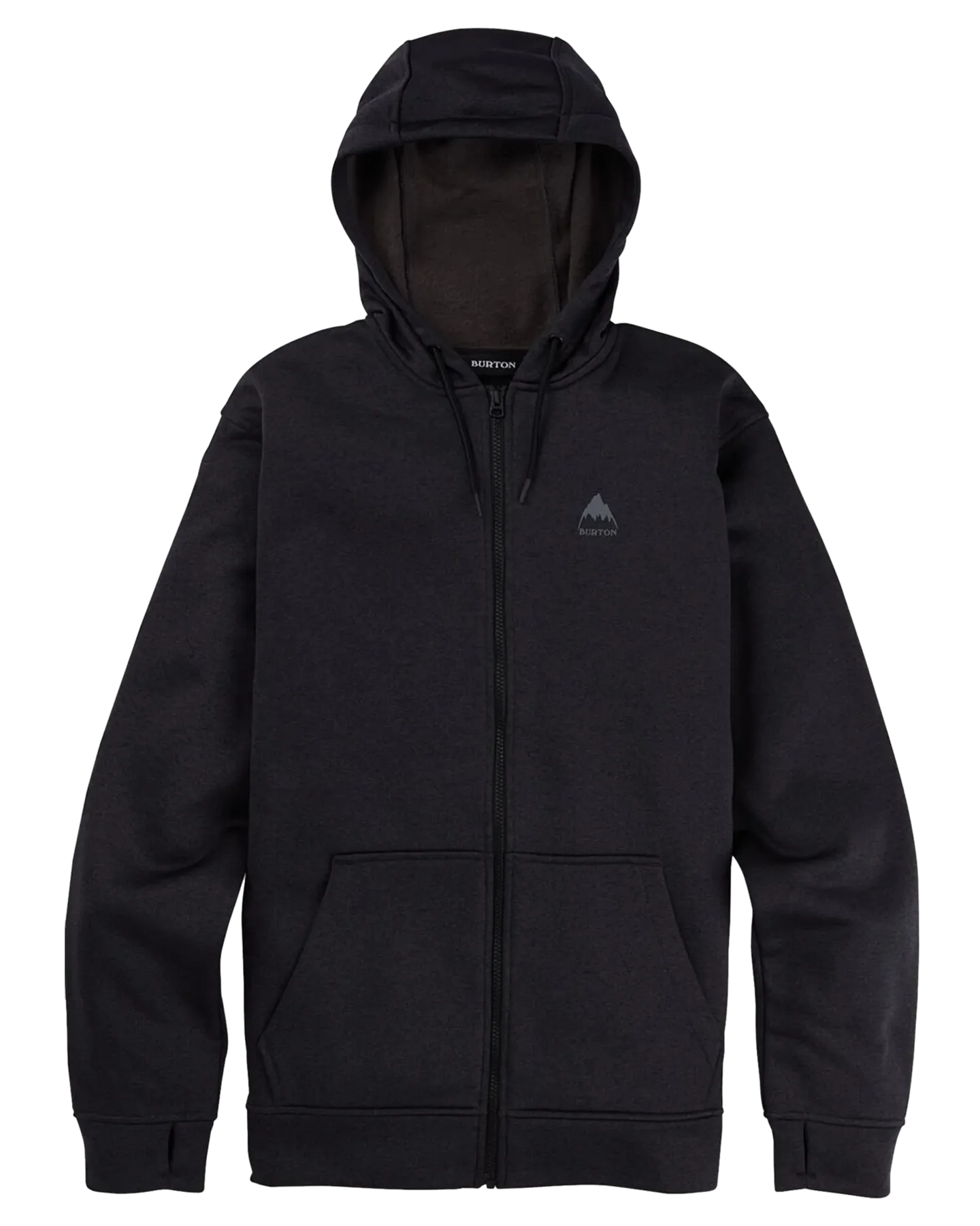 Burton Men's Burton Oak Full-Zip Hoodie - True Black Heather