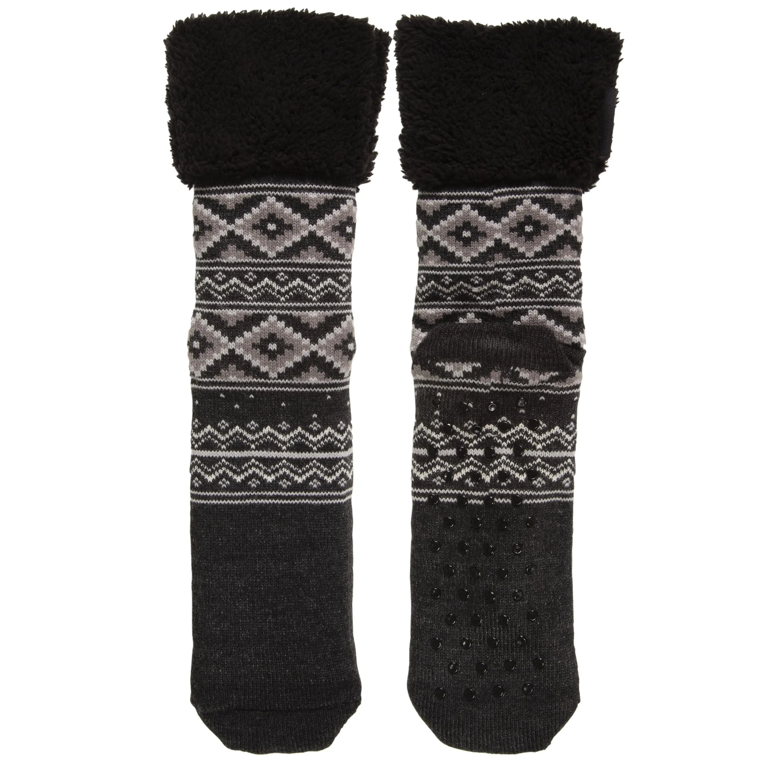 Chaussettes fourrées Homme Jacquard