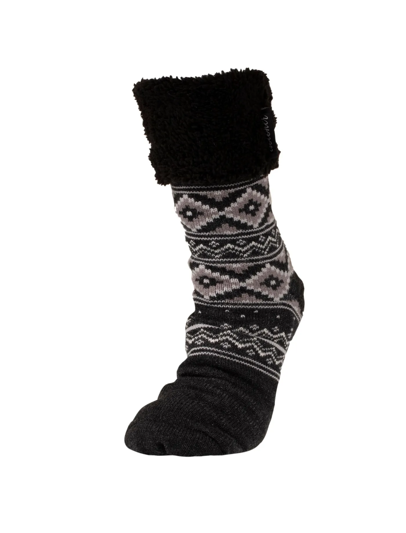 Chaussettes fourrées Homme Jacquard