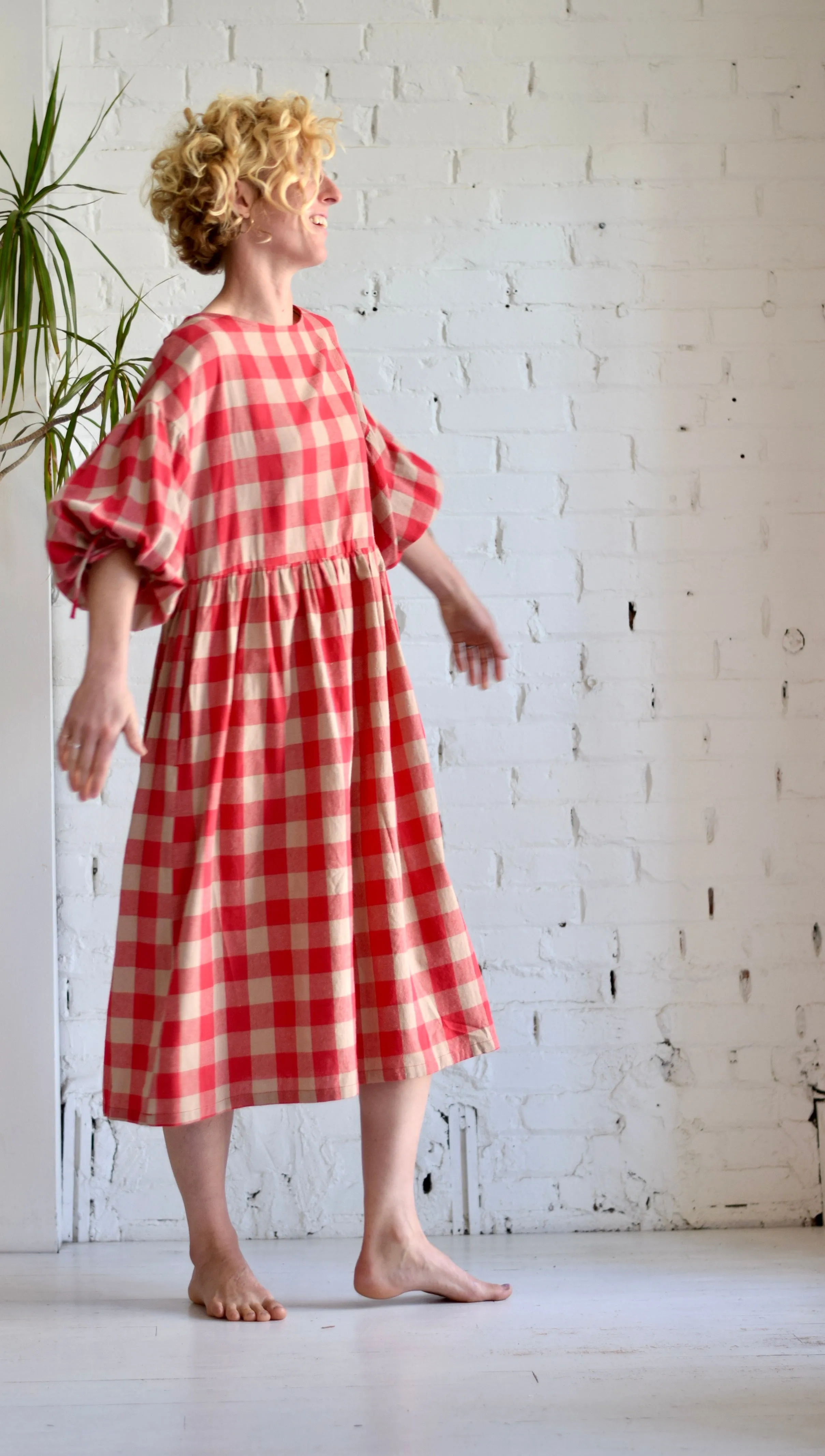 Ciderhouse Balloon Sleeve Dress