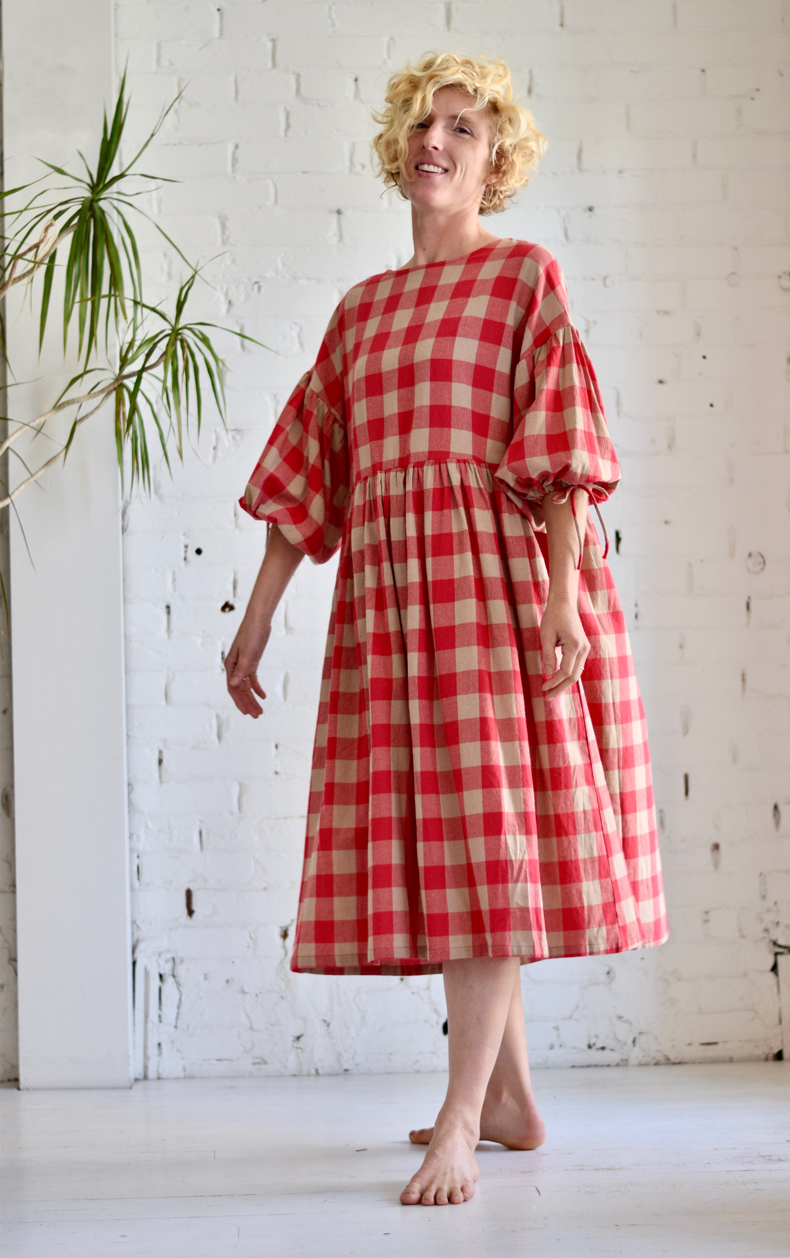 Ciderhouse Balloon Sleeve Dress