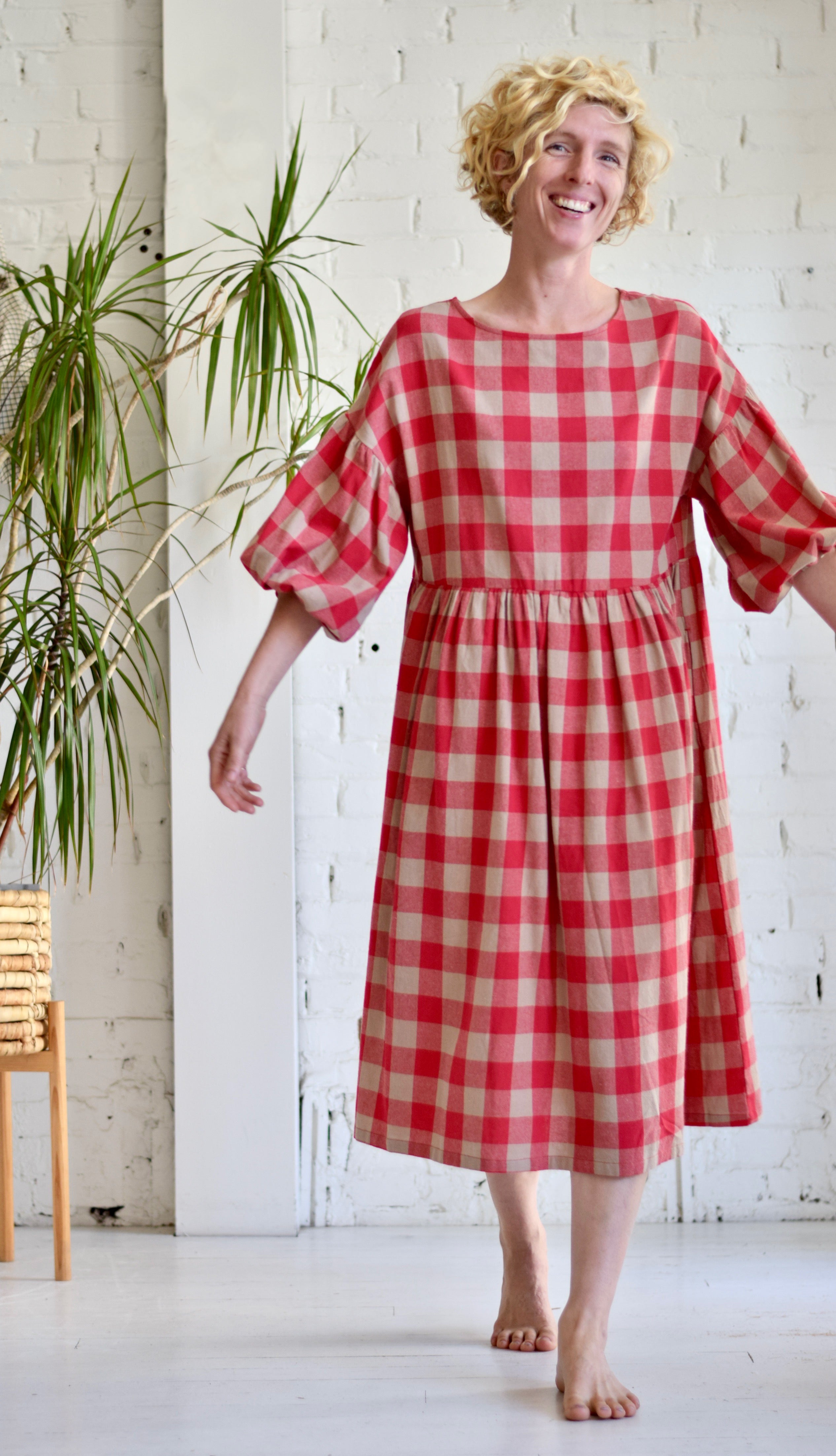 Ciderhouse Balloon Sleeve Dress