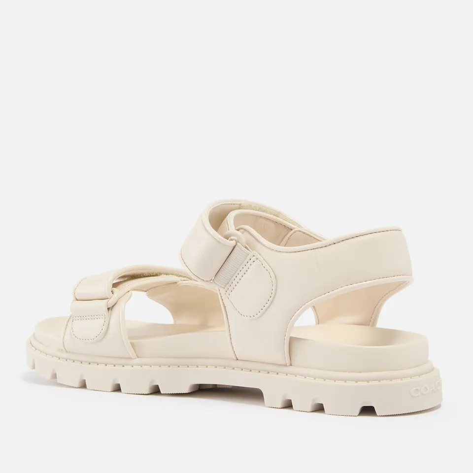 Coach Women's Brynn Leather Sandals - UK 5 | Coggles