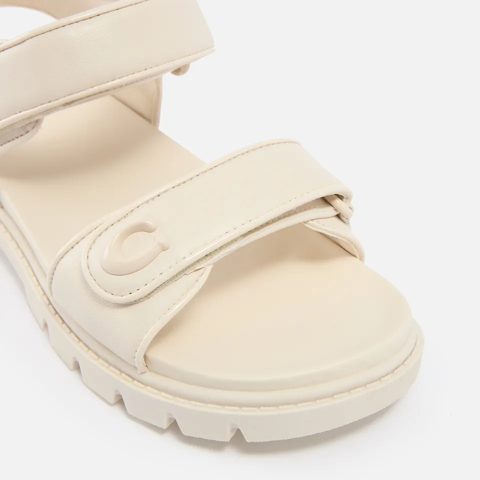 Coach Women's Brynn Leather Sandals - UK 5 | Coggles