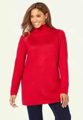 Cotton Cashmere Turtleneck