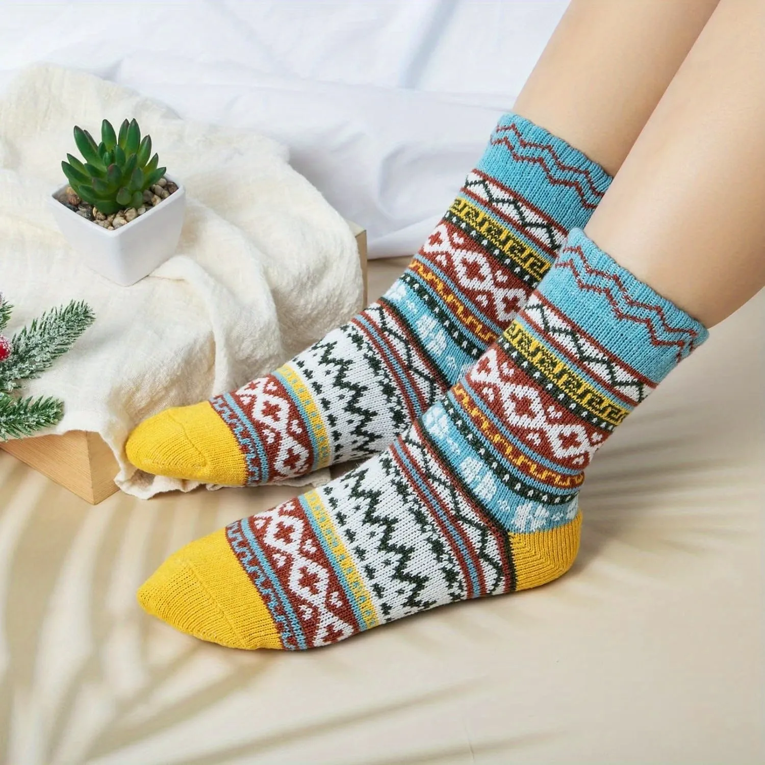 Cozy Vintage Wool Socks Perfect Winter Gifts Any Quantity