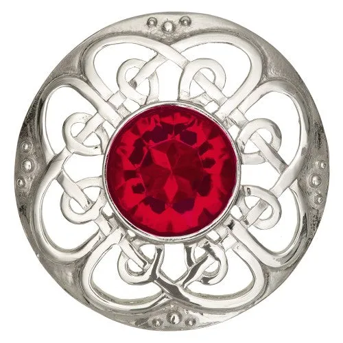 Culloden Plaid Brooch - 184