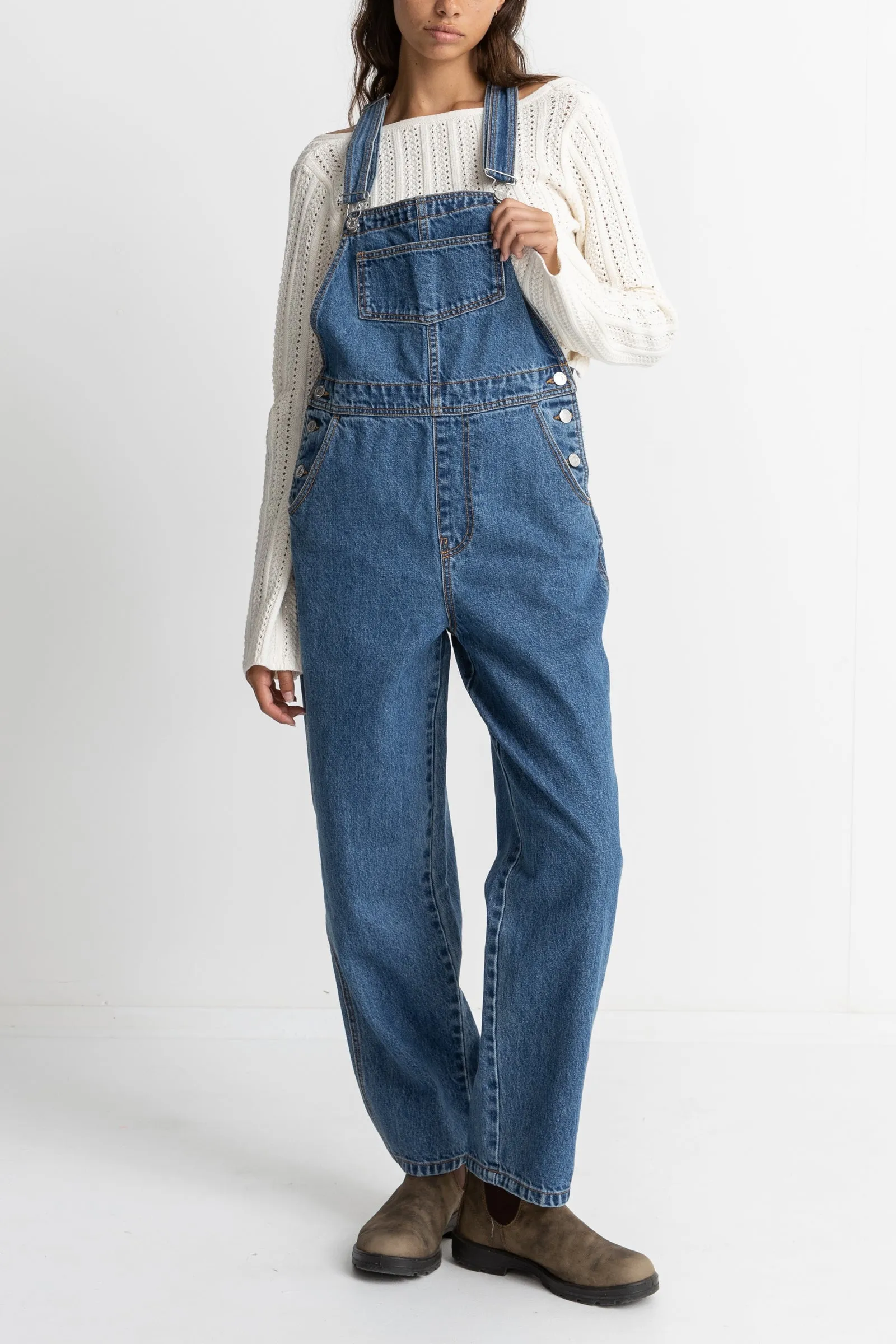 Denim Overalls Blue