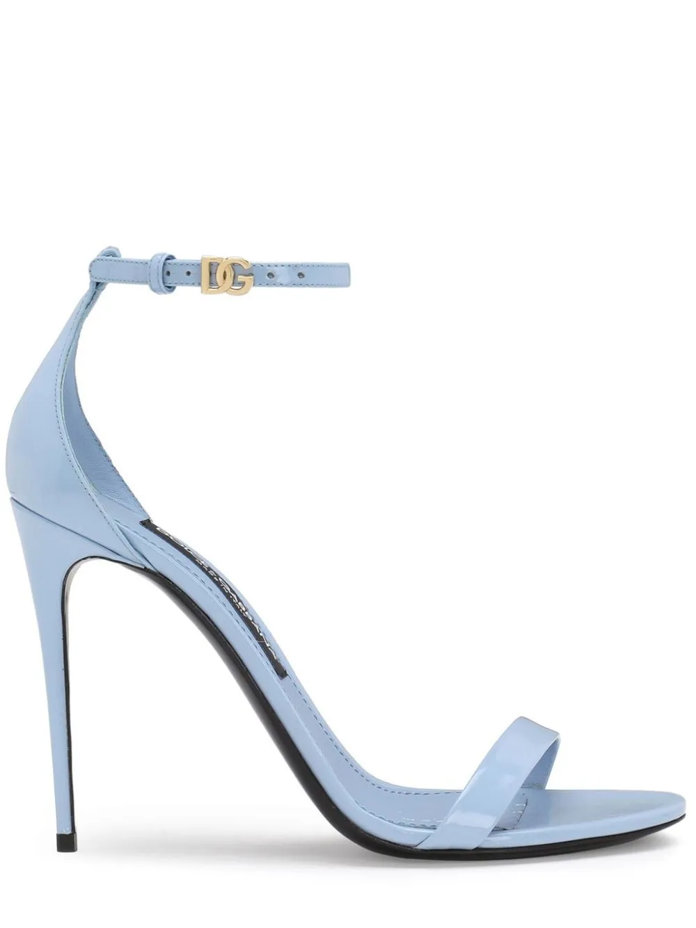 Dolce & Gabbana ankle strap leather sandals - Blue