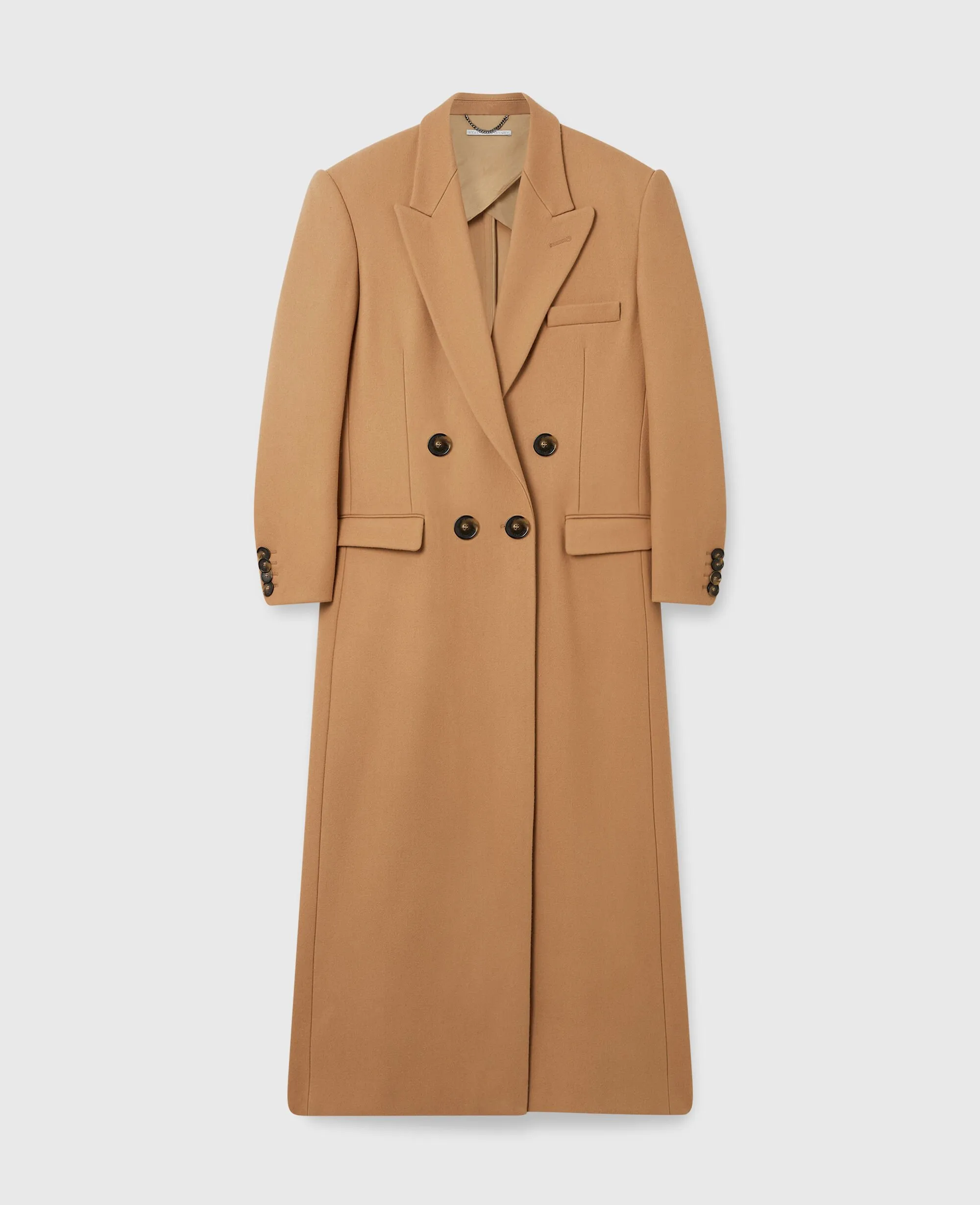 Double Breasted Longline Coat