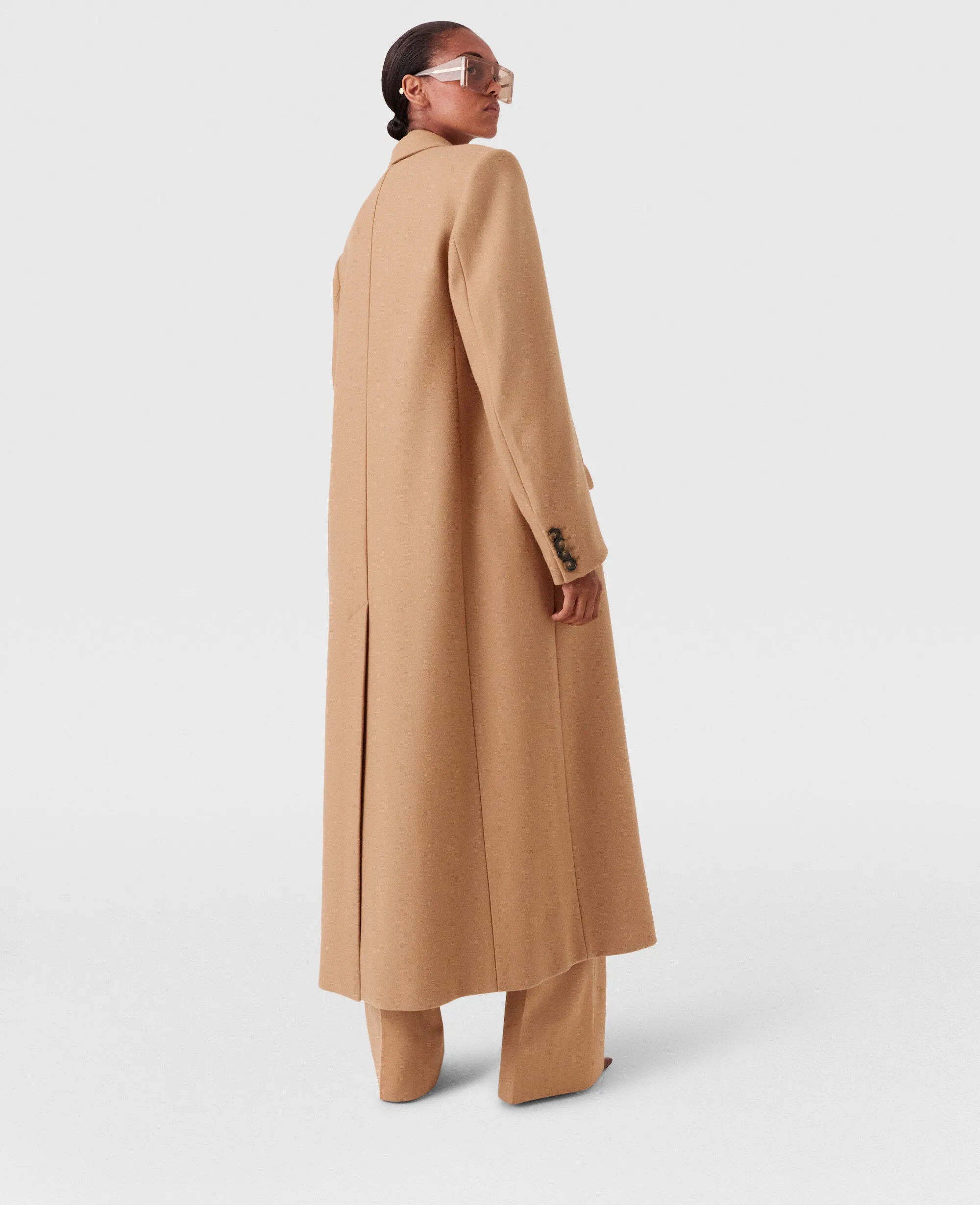 Double Breasted Longline Coat