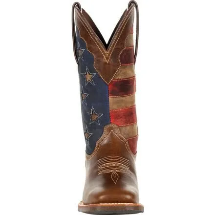 Durango® Lady Rebel Pro™ Women's Vintage Flag Western Boot