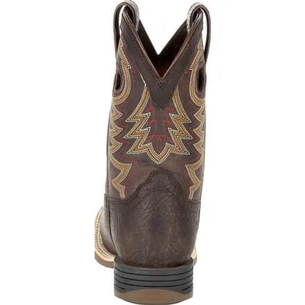 Durango® Lil' Rebel Pro™ Big Kid's Brown Western Boot