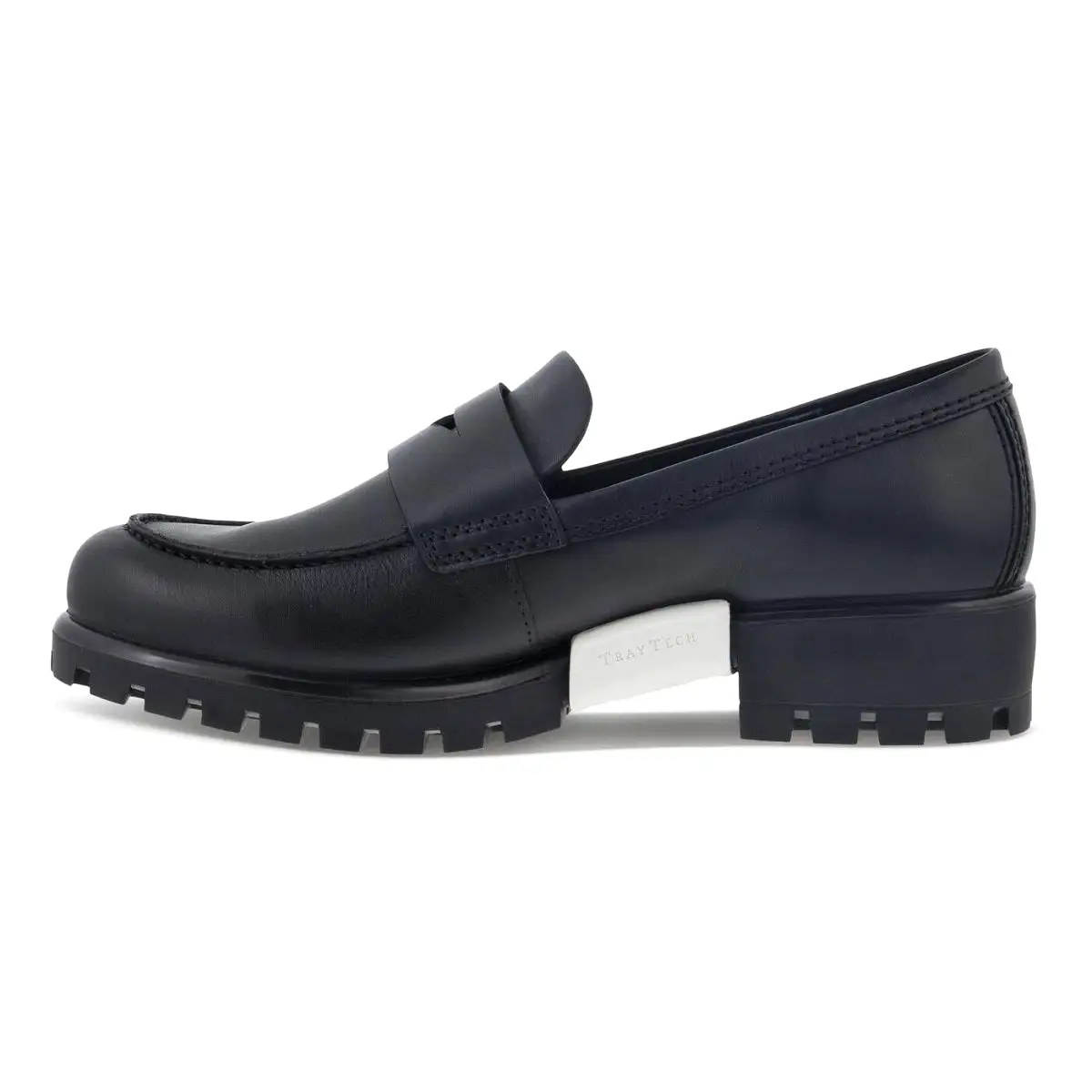 ECCO Women's Modtray Black Penny Loafer