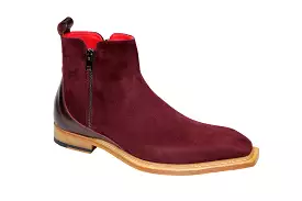 Emilio Franco Cesare Burgundy Boot