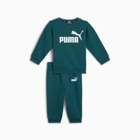 Essentials Minicats Crew Neck Jogger Suit - Infants 0-4 years | Cold Green | PUMA Shoes | PUMA 