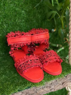 FIRE vegan sandals