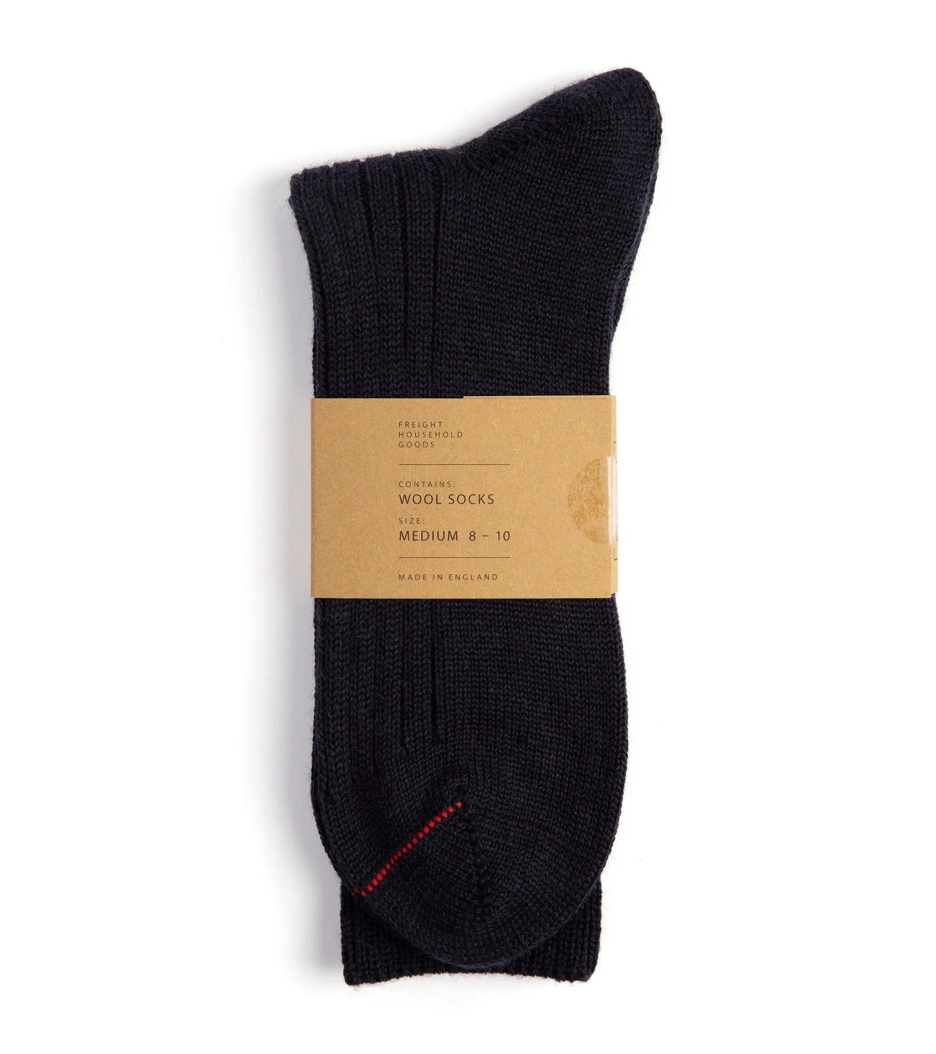 Freight Wool Socks: Navy