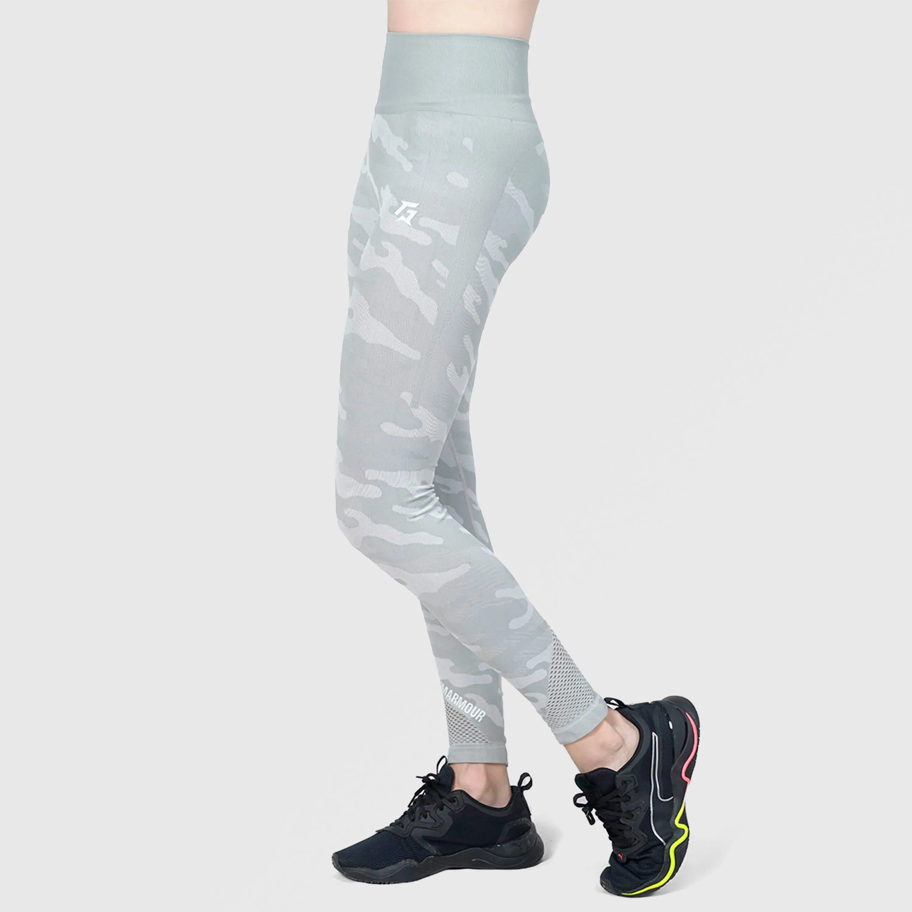 G2 Camo Seamless Leggings (Grey Shade)