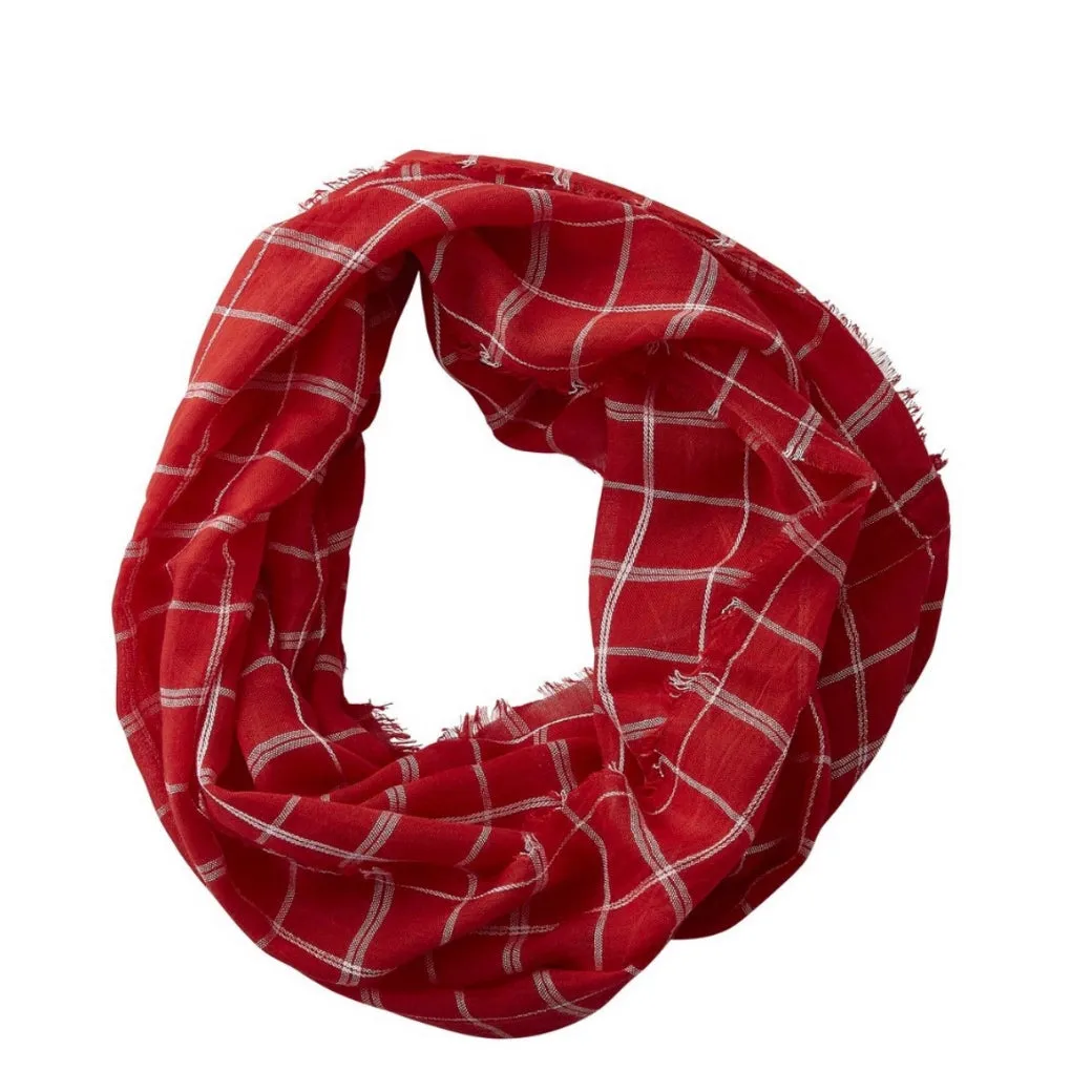 Game Day Plaid Infinity Scarf