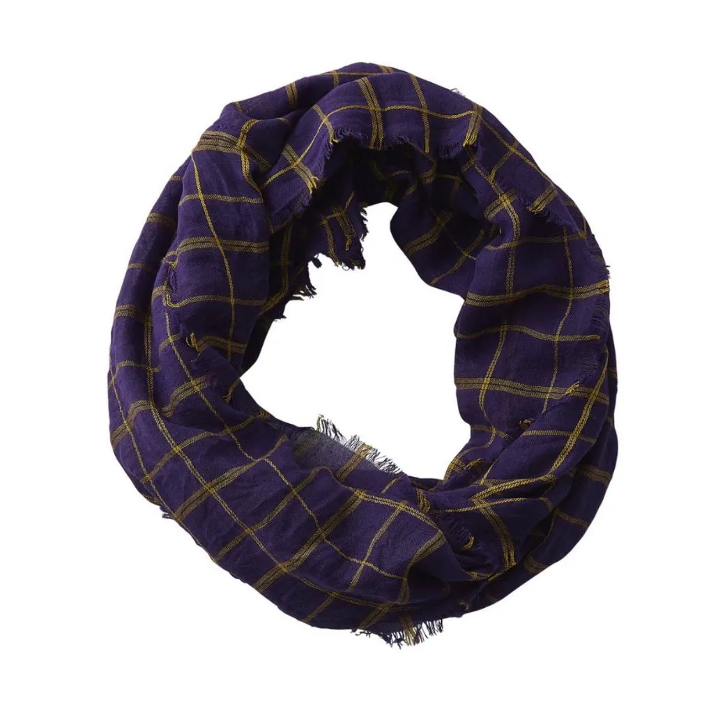 Game Day Plaid Infinity Scarf