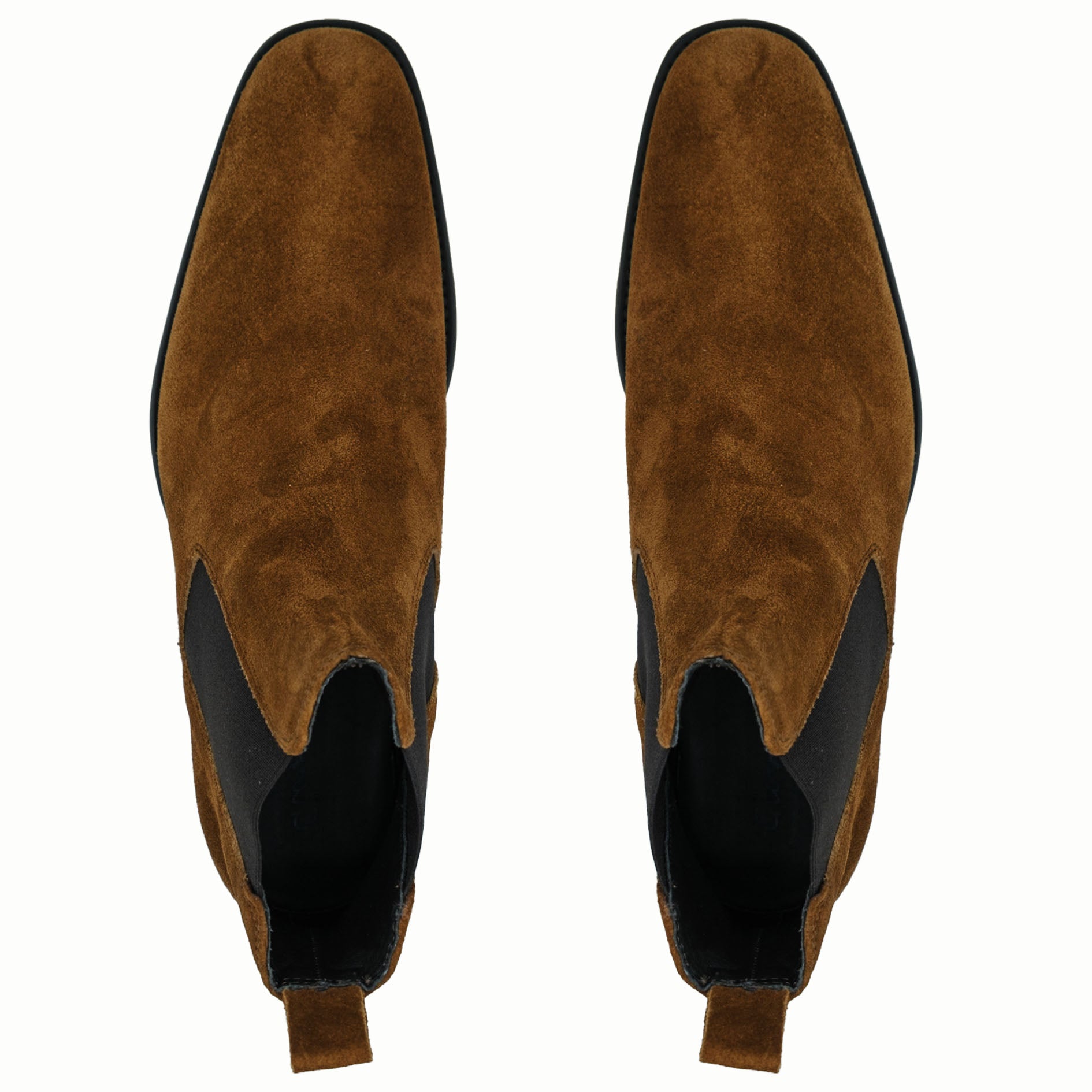 GIOVACCHINI Milano Cognac Suede Chelsea Boot