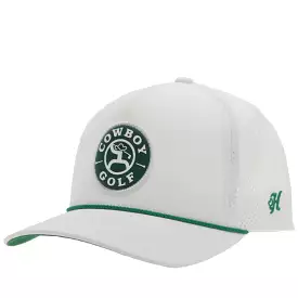 'Hooey' Cowboy Golf Hat - White