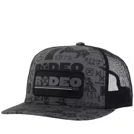 'Hooey' Rodeo Trucker Hat - Black