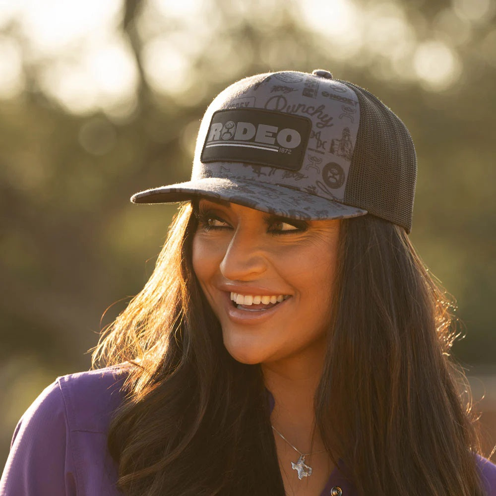 'Hooey' Rodeo Trucker Hat - Black