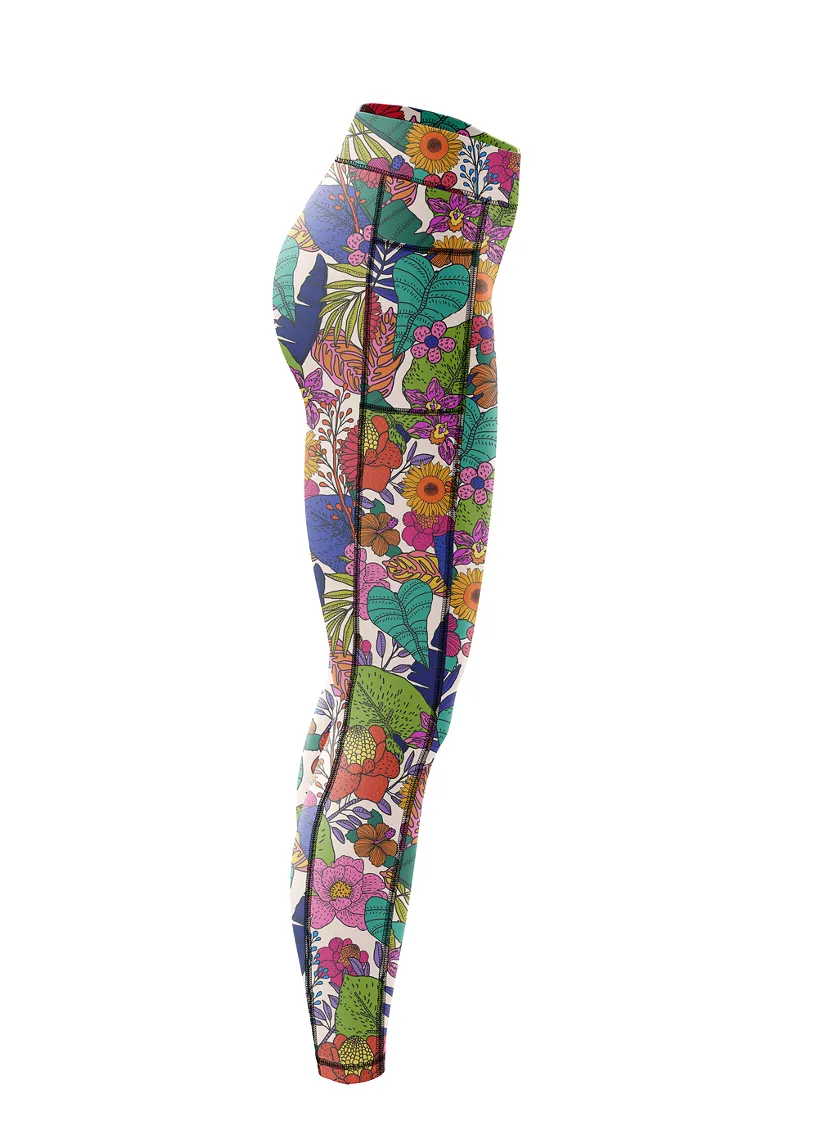 I'll bring you flowers leggings