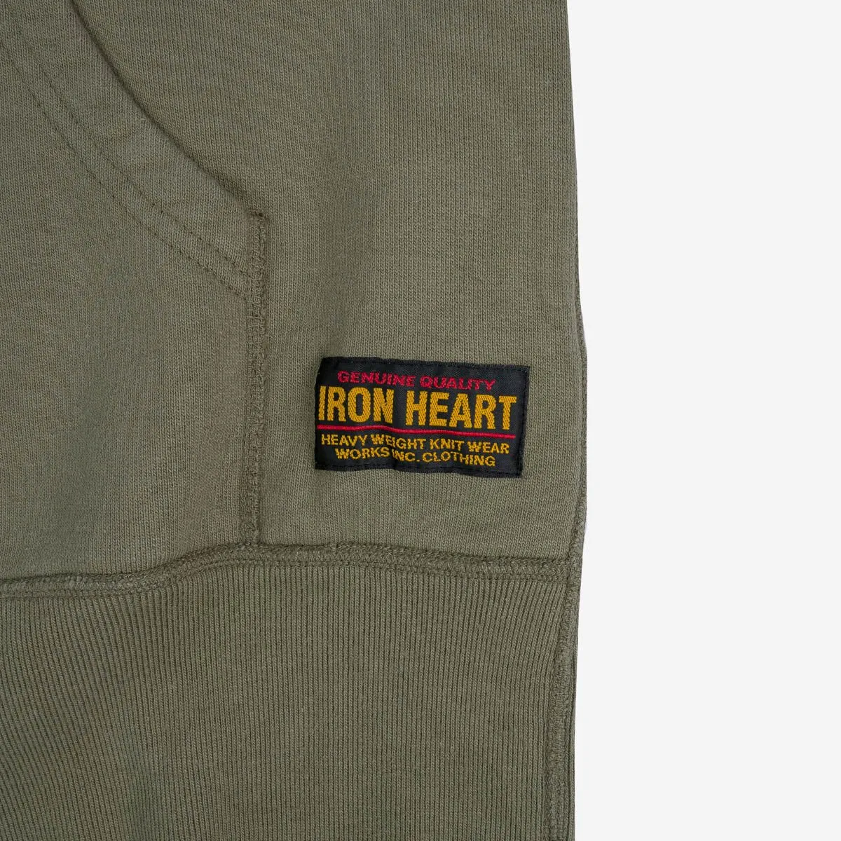 Iron Heart - Ihsw-10 Ultra Heavy Zip Hoodie Olive