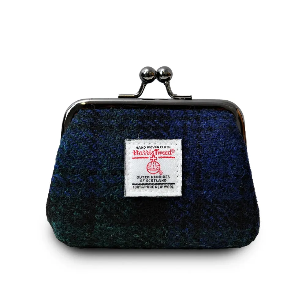 Islander Coin Purse with Harris Tweed