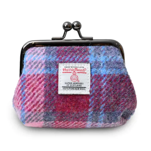 Islander Coin Purse with Harris Tweed