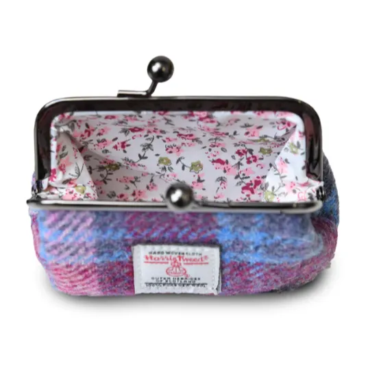 Islander Coin Purse with Harris Tweed