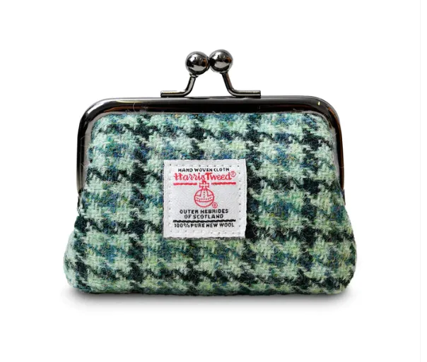 Islander Coin Purse with Harris Tweed