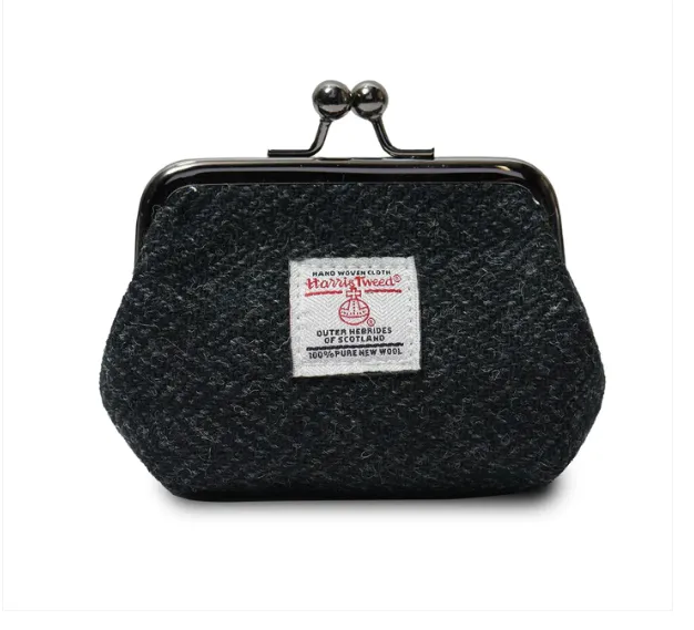 Islander Coin Purse with Harris Tweed