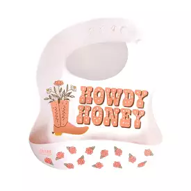 JuJuBe x Studio Oh! Howdy Bloomin' Boot Silicone Bib