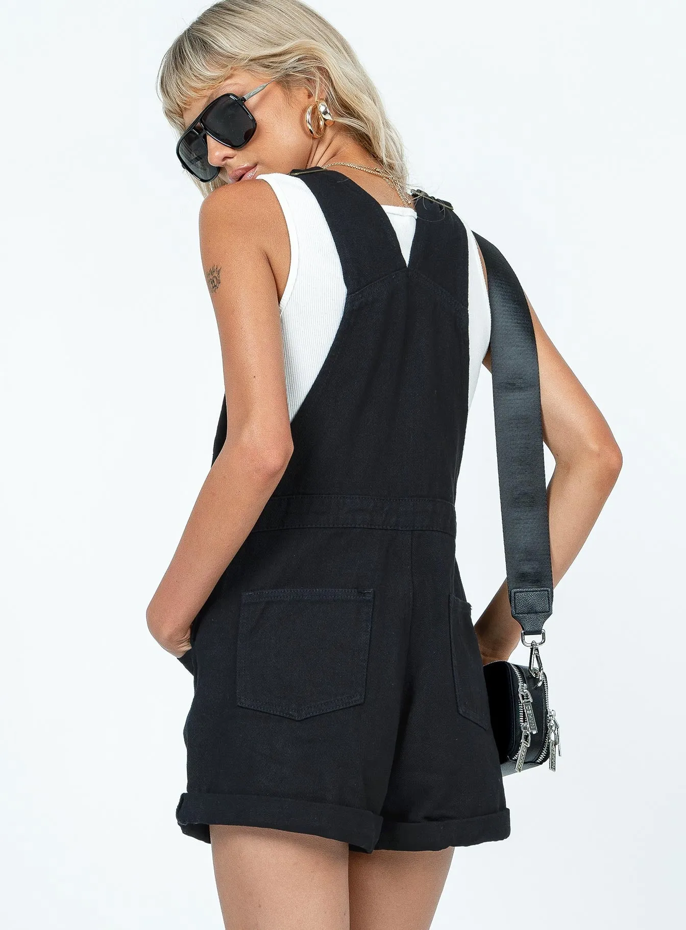 Kacey Overalls Black