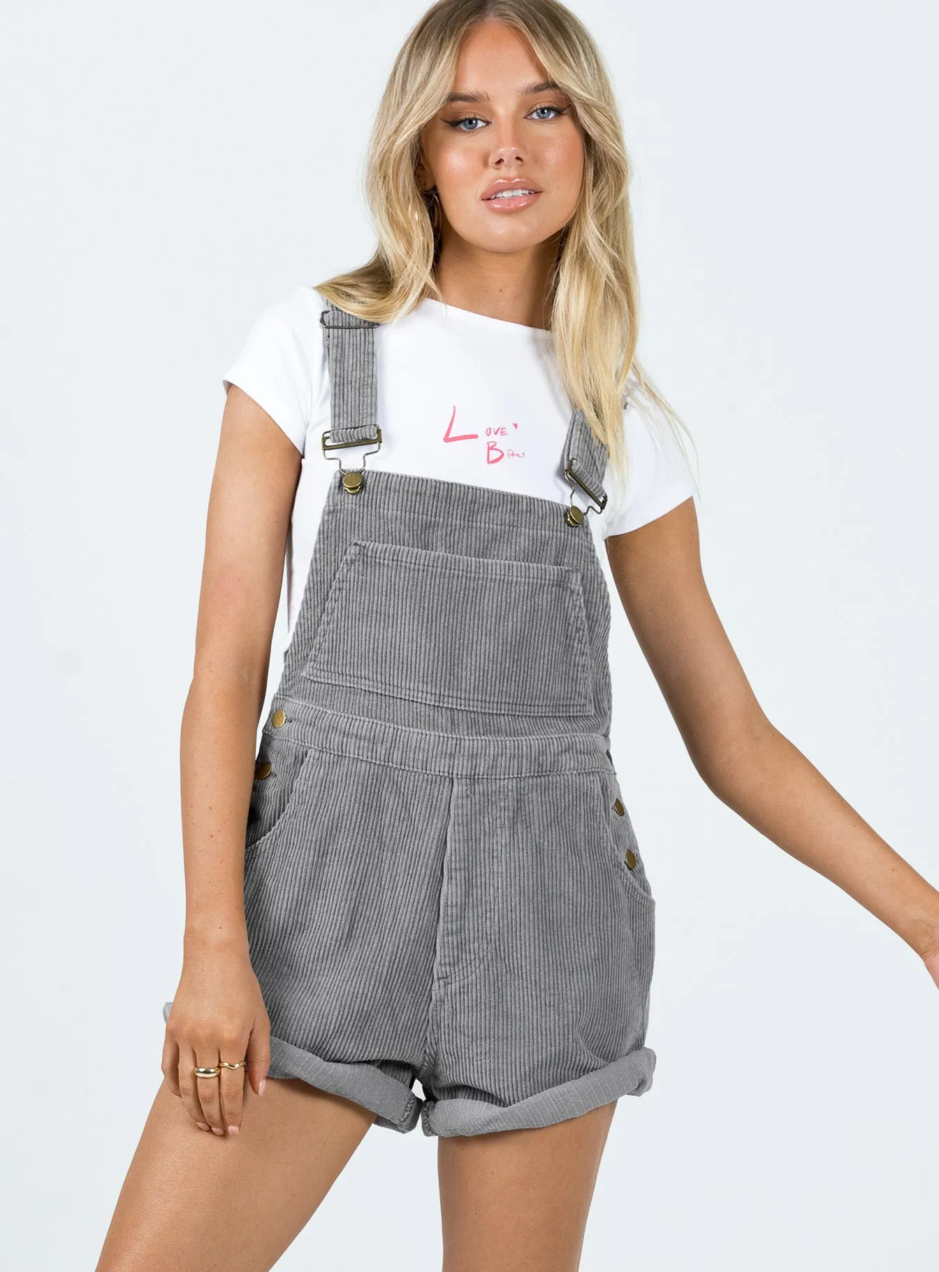 Kacey Overalls Grey